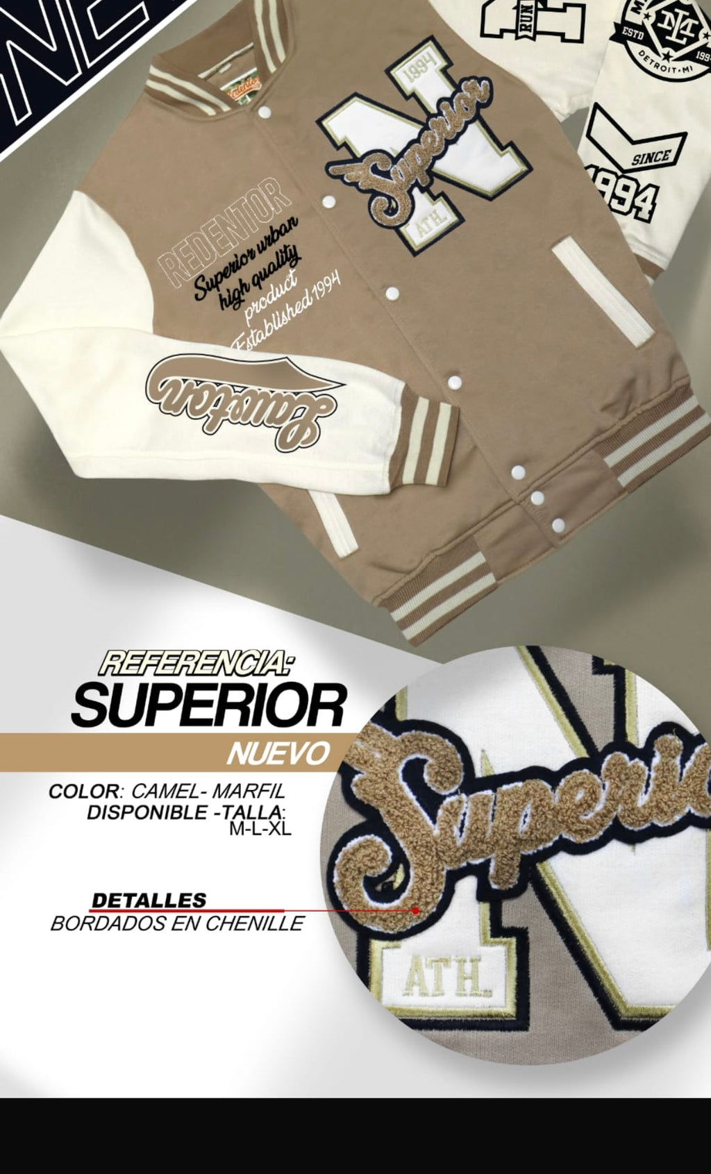 R85 Beisbolera para hombre