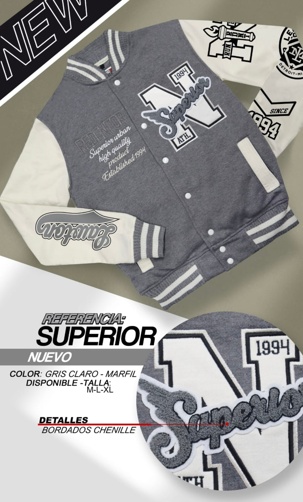 R85 Beisbolera para hombre