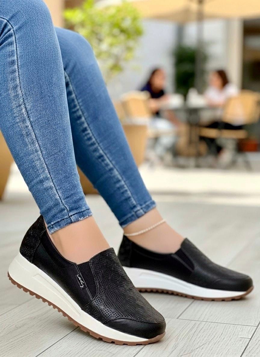 Tenis Mocasín Casual Confort V006 Dama