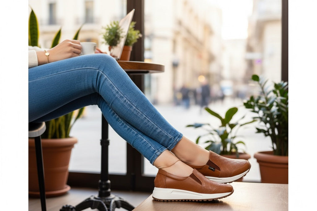 Tenis Mocasín Casual Confort V006 Dama