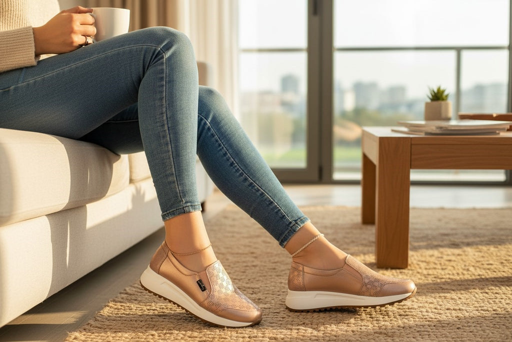 Tenis Mocasín Casual Confort V006 Dama