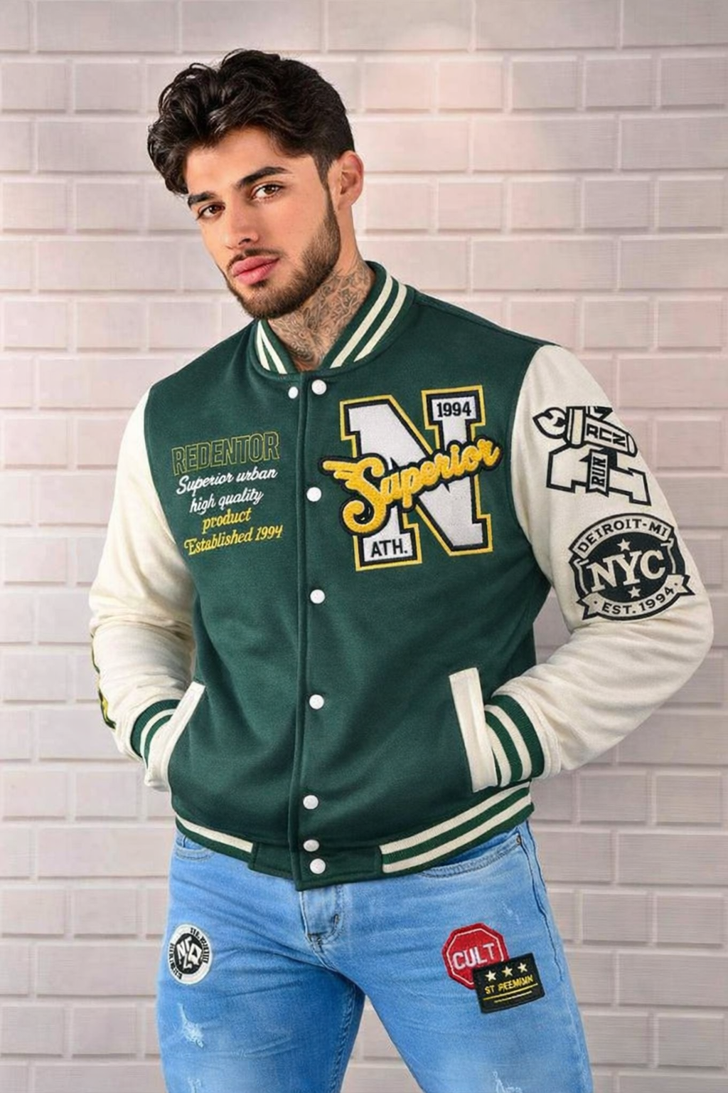 R85 Beisbolera para hombre