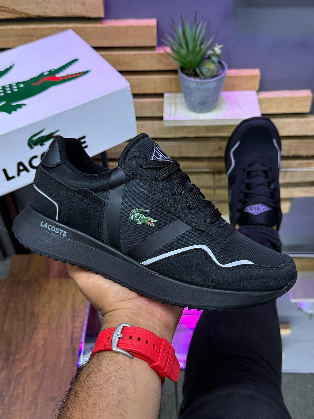 Tenis Lacoste Premium Caballero