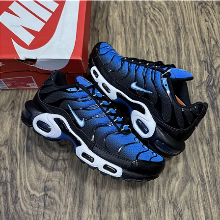 Tenis Nike TN Negro Azul Unisex
