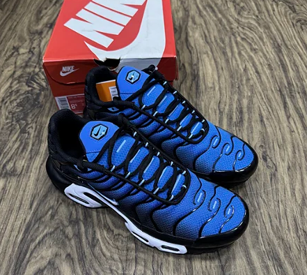Tenis Nike TN Negro Azul Unisex