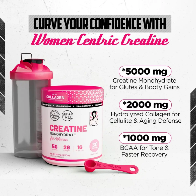 CREATINA MUJER + COLAGENO 30 CAPS