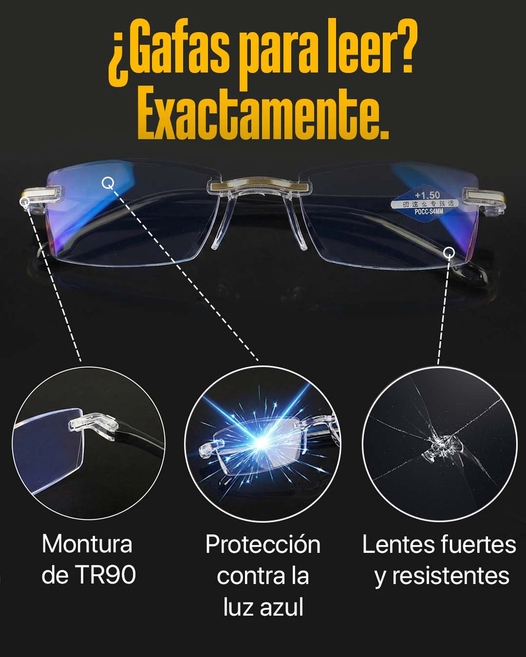 COMBO 2 GAFAS TR90 FOTOCROMATICA